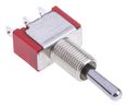 Miniature Toggle Switch (ON)-OFF-(ON) 5 A / 2 A 1CO Soldering Lugs